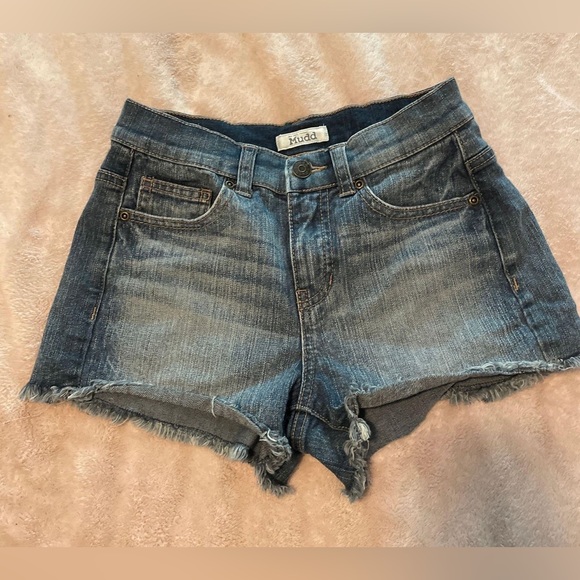 Mudd Denim High Waisted Shorts - Picture 1 of 2